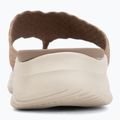 Klapki damskie SKECHERS Ultra Flex 3.0 Rhythm Waves brown 6