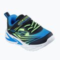 Buty dziecięce SKECHERS Flex-Glow Ultra black/blue/lime 9