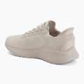 Buty męskie SKECHERS Bobs Squad Chaos Solid Step white 3