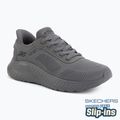 Buty męskie SKECHERS Bobs Squad Chaos Solid Step gray