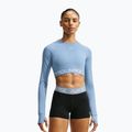 Longsleeve damski Nike Pro work blue/white