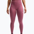 Legginsy damskie Nike One Seamless Front pink smoke/white 3