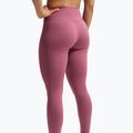 Legginsy damskie Nike One Seamless Front pink smoke/white 4