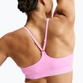 Biustonosz treningowy Nike Indy Light Support pink rise 5