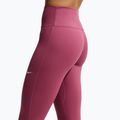 Legginsy damskie Nike One pink smoke/white 5