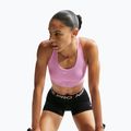 Biustonosz treningowy Nike Pro 365 pink rise/white 5