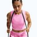 Koszulka damska Nike Pro pink rise/white 4