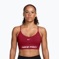 Biustonosz treningowy Nike Pro Seamless tough red/white
