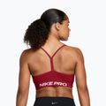 Biustonosz treningowy Nike Pro Seamless tough red/white 2