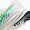 Buty do biegania męskie Nike Run Defy white/midnight navy/green spark 15