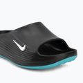 Klapki męskie Nike ReactX Rejuven8 black/gamma blue/metallic silver 7