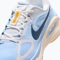 Buty do biegania damskie Nike Structure Plus white/aluminum/sundial/mystic navy 14