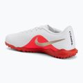 Buty piłkarskie męskie Nike Tiempo Maestro Club White/Bright Crimson/Blur 3