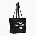 Torba Nike Heritage "Your Message Here" Tote 22 l black/white/safety orange 2