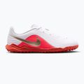 Buty piłkarskie dziecięce Nike Jr. Tiempo Maestro Club White/Bright Crimson/Blur 8