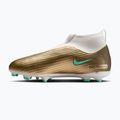Buty piłkarskie dziecięce Nike Jr. Mercurial Superfly 11 Academy "Kylian Mbappé" MG metallic gold/green glow 9