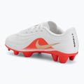 Buty piłkarskie dziecięce Nike Jr. Tiempo Maestro Club White/Bright Crimson/Blur 3