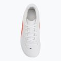 Buty piłkarskie dziecięce Nike Jr. Tiempo Maestro Club White/Bright Crimson/Blur 5