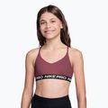 Biustonosz dziewczęcy Nike Pro Pink Smoke