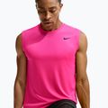 Koszulka treningowa męska Nike Dri-FIT Sleeveless Training Top hyper pink/black 3