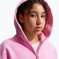 Bluza dziecięca Nike Sportswear Studio Fleece pink rise/white 6