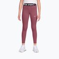 Legginsy dziecięce Nike Pro pink smoke/white