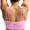Biustonosz treningowy Nike Pro Sculpt pink rise/black 4