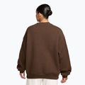 Bluza damska Nike Studio Fleece Medium Weight cacao wow/sail 2
