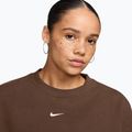 Bluza damska Nike Studio Fleece Medium Weight cacao wow/sail 3