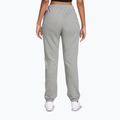 Spodnie damskie Nike Studio Fleece dark grey heather/Sail 2