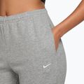 Spodnie damskie Nike Studio Fleece dark grey heather/Sail 3
