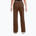 Spodnie damskie Nike Studio Fleece total cacao wow/sail 2