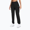 Spodnie damskie Nike Studio Fleece total black/sail