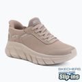 Buty damskie SKECHERS Bobs B Flex Hi Linear Force gray