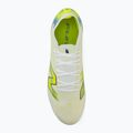 Buty piłkarskie New Balance Furon Pro V9 FG white/alkaline green 5