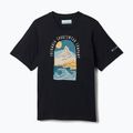 Koszulka dziecięca Columbia Valley Creek II Graphic black/cozy coastline