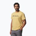 Koszulka męska Columbia CSC Basic Logo Tee sand dune/gem columbia