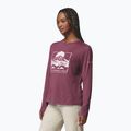 Longsleeve damski Columbia Parsons Point Graphic Tee antique mauve heather/all terrain 4
