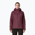 Kurtka przeciwdeszczowa damska Patagonia Insulated Boulder Fork Rain berry fig