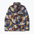 Bluza polarowa damska Patagonia Lightweight Synchilla Snap-T Pullover smudge: smolder blue 4