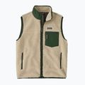 Bezrękawnik męski Patagonia Classic Retro-X dark natural w/treeline green 2