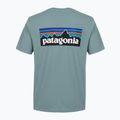 Koszulka męska Patagonia P-6 Logo blue sage 2