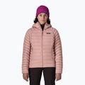 Kurtka puchowa damska Patagonia Down Sweater Hoody moonrise taupe