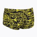 Bokserki pływackie męskie arena Fisk Low Waist Short black/yellow star 5