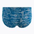 Bokserki pływackie męskie arena Fisk Low Waist Short deep sea/frost grey 2