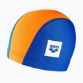 Czepek pływacki dziecięcy arena Unix II Jr blue/orange/lightblue 2