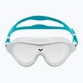 Maska do pływania dziecięca arena The One Mask clear/ white/ lightblue 2