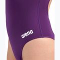 Strój pływacki jednoczęściowy damski Arena Team Light Drop Solid plum/white 9