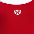 Strój pływacki jednoczęściowy damski arena Icons Super Fly Back Solid red/white 3