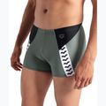 Bokserki pływackie męskie arena Stripe Swim Short sage/black/multi 7